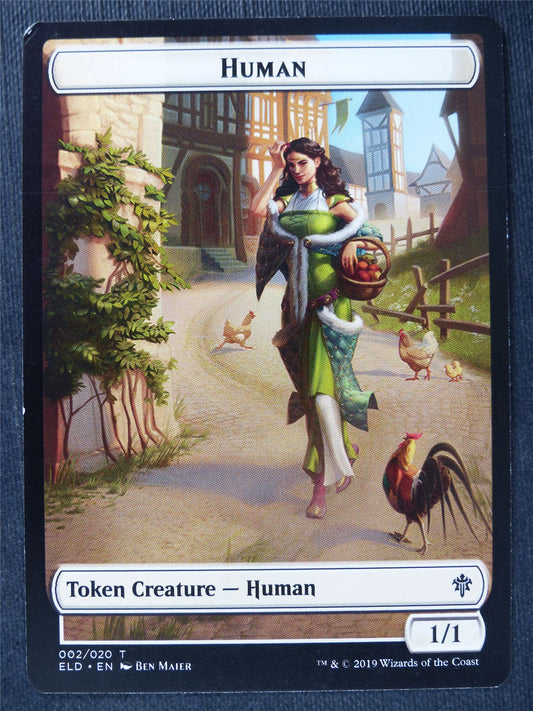 Human Token - Mtg Magic Cards #PZ