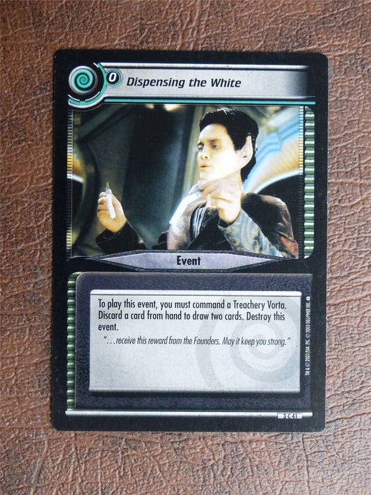 Dispensing the White - Star Trek CCG TCG Card #X5