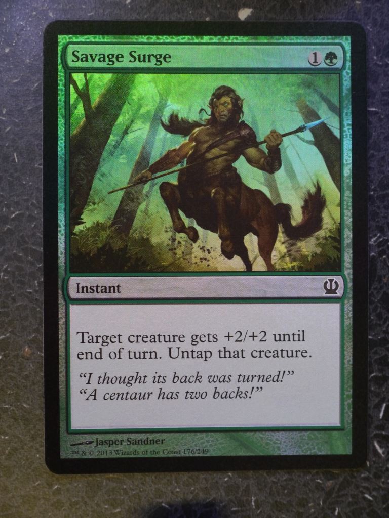 MTG Cards: SAVAGE SURGE FOIL # 5B21