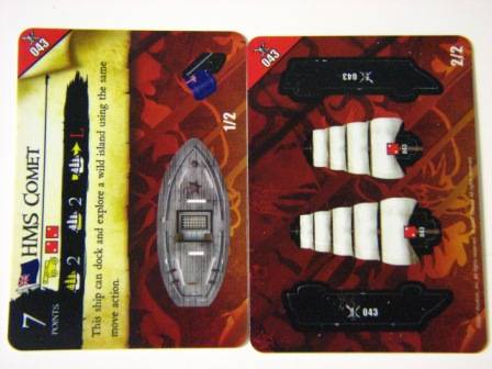 Pirates PocketModel Game - 043 HMS COMET