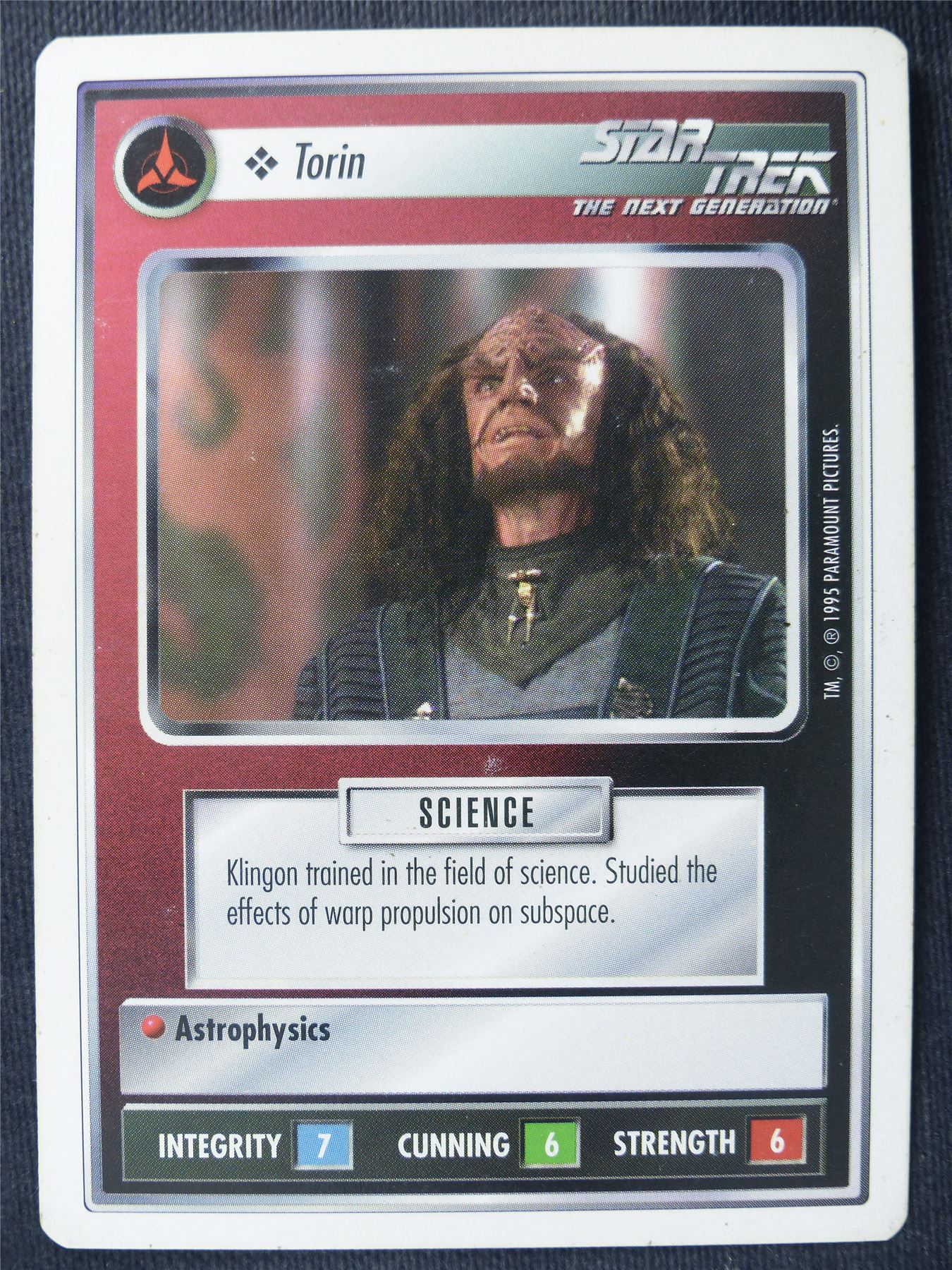 Torin - NG - Star Trek Cards #12X