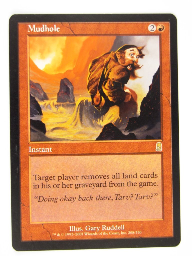 Mtg - MUDHOLE - Played Rare