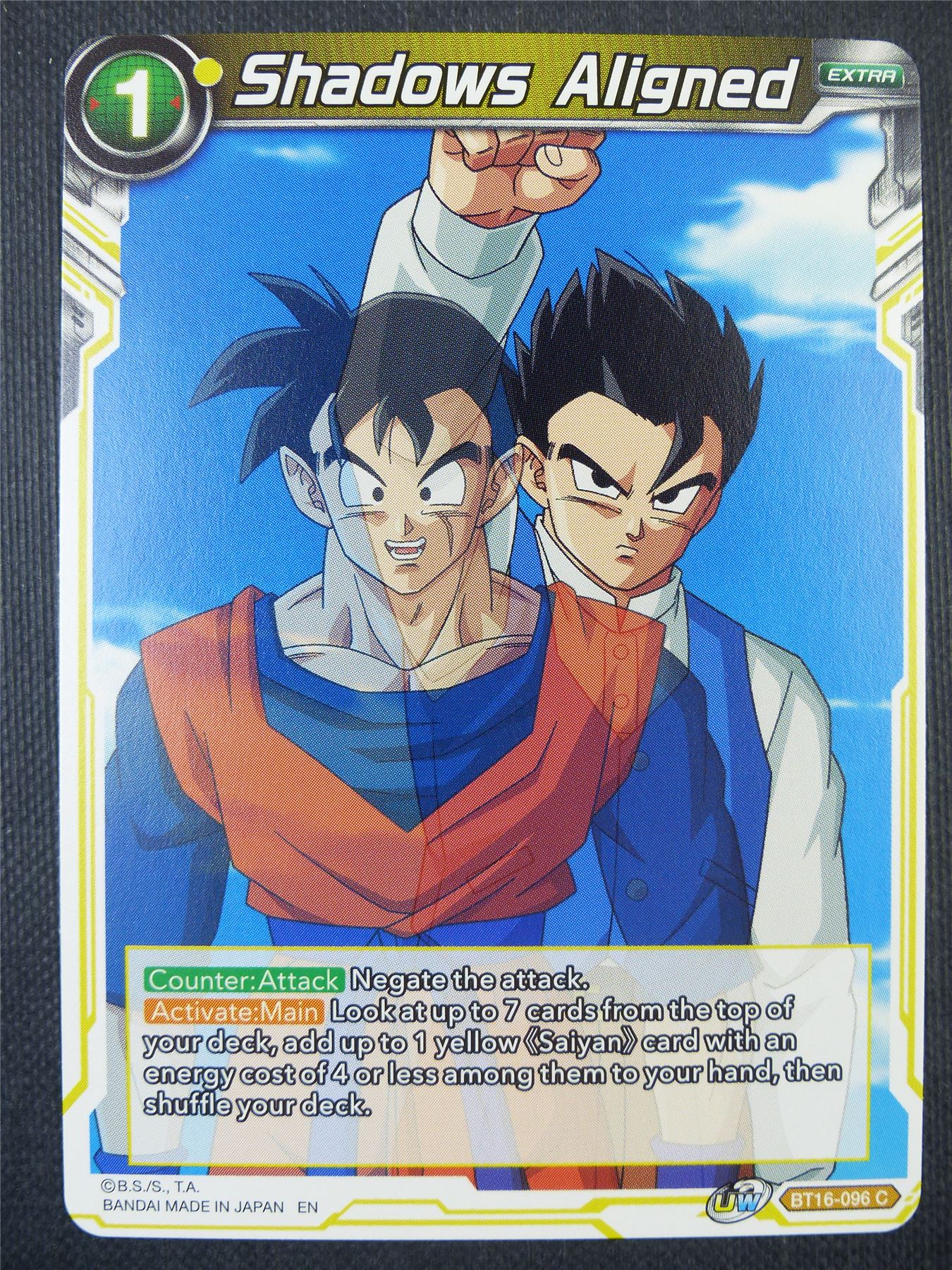 Shadows Aligned - Dragon Ball Super Card #7ZX