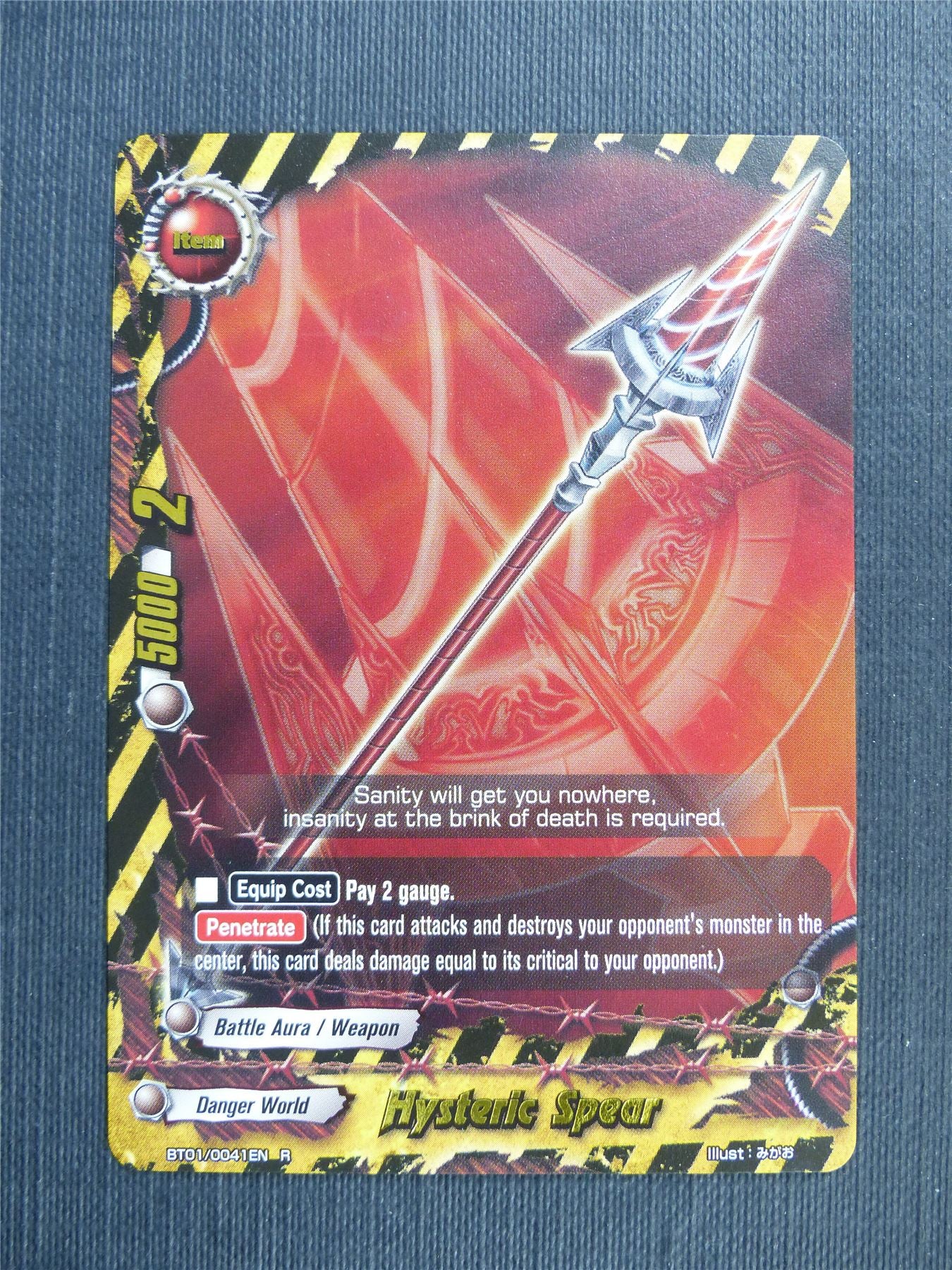 Violent Jailer Dogaragon R Foil - Buddyfight Cards #4V1