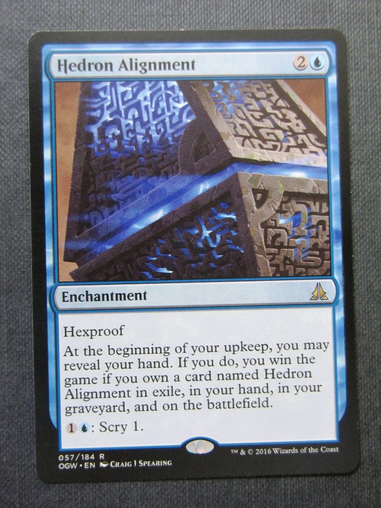 Hedron Alignment - Mtg Magic Cards #Y2