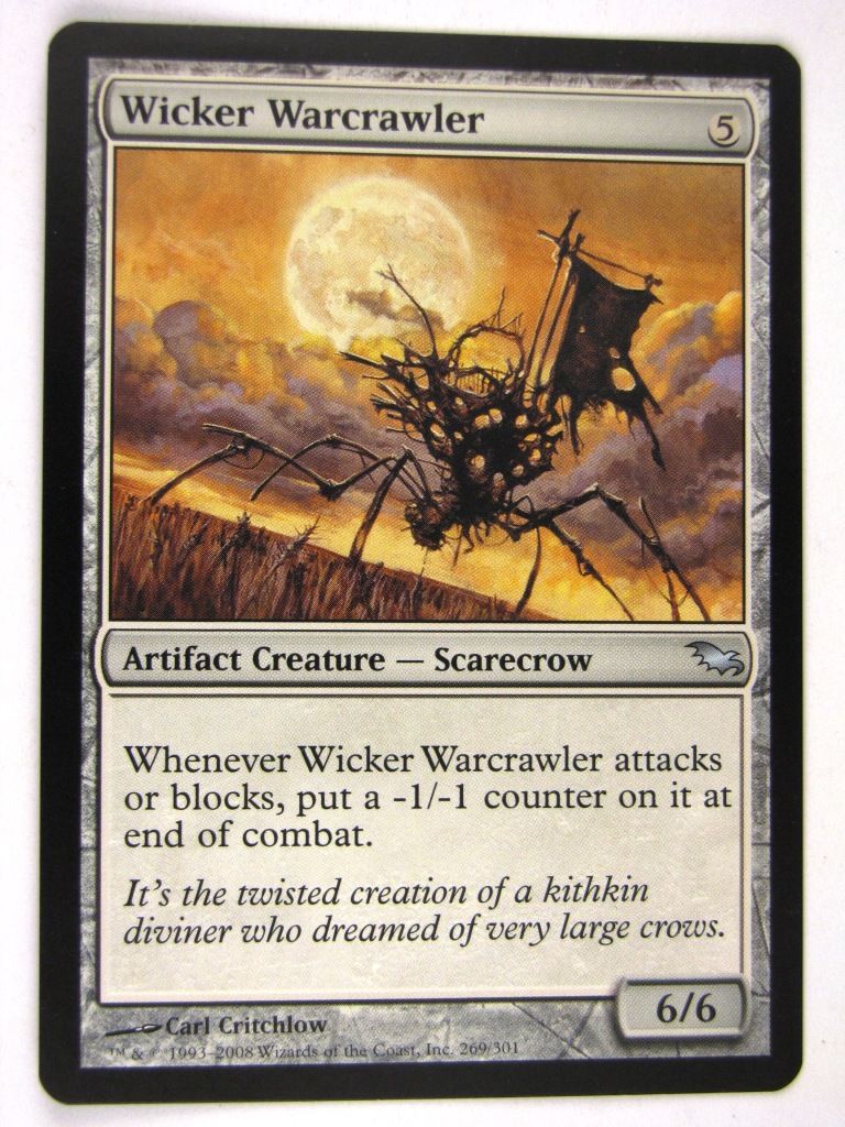 MTG Magic: the Gathering Cards: WICKER WARCRAWLER: SHM