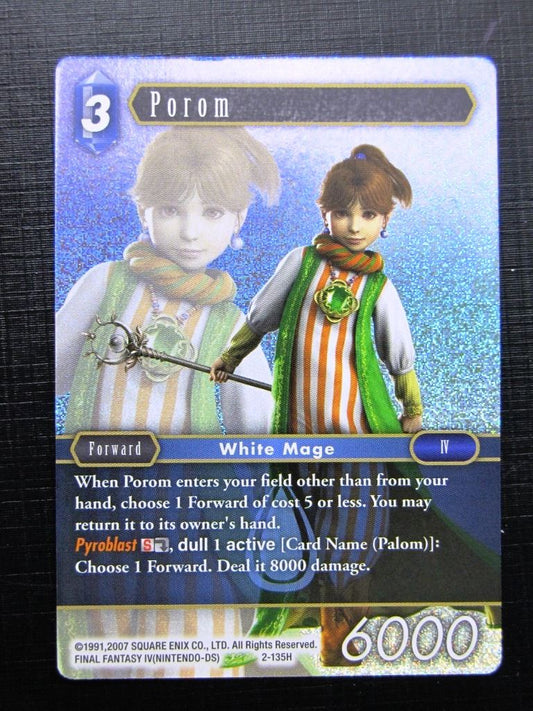 Final Fantasy Cards: POROM 2-135H FOIL # 27G43