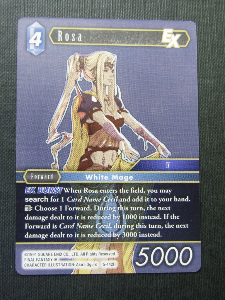 Rosa 5-142H - Final Fantasy Cards # 4H64