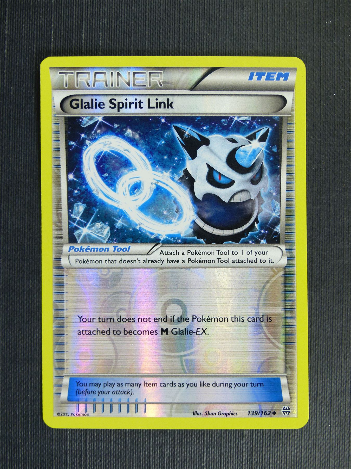 Glalie Spirit Link 139/162 Reverse Holo - Pokemon Cards #1IQ Archeron Glalie Spirit Link 139/162 Reverse Holo - Pokemon Cards #1IQ Archeron
