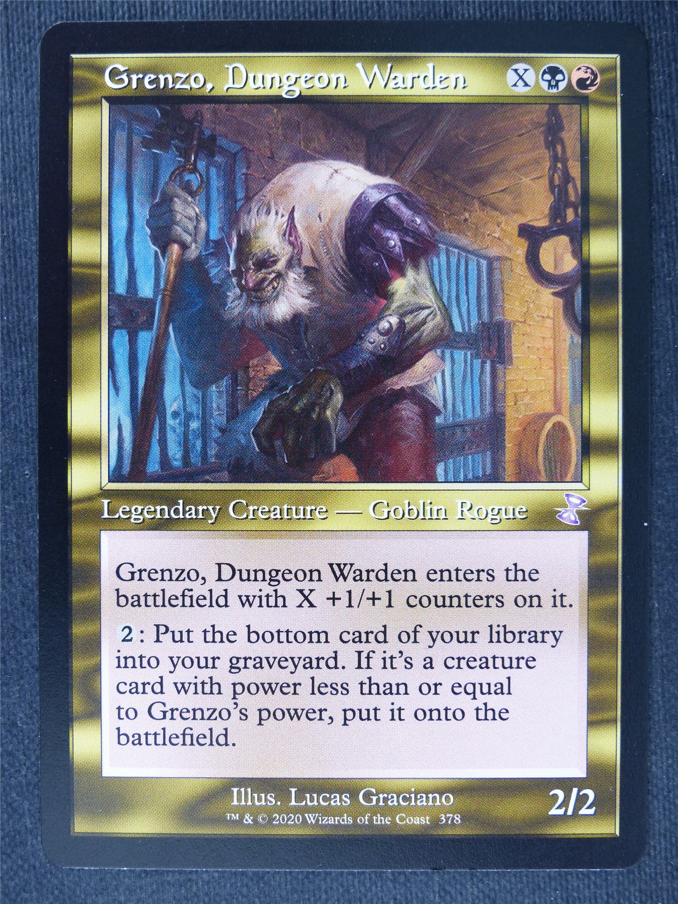 Grenzo Dungeon Warden Timeshifted - Mtg Magic Cards #TV