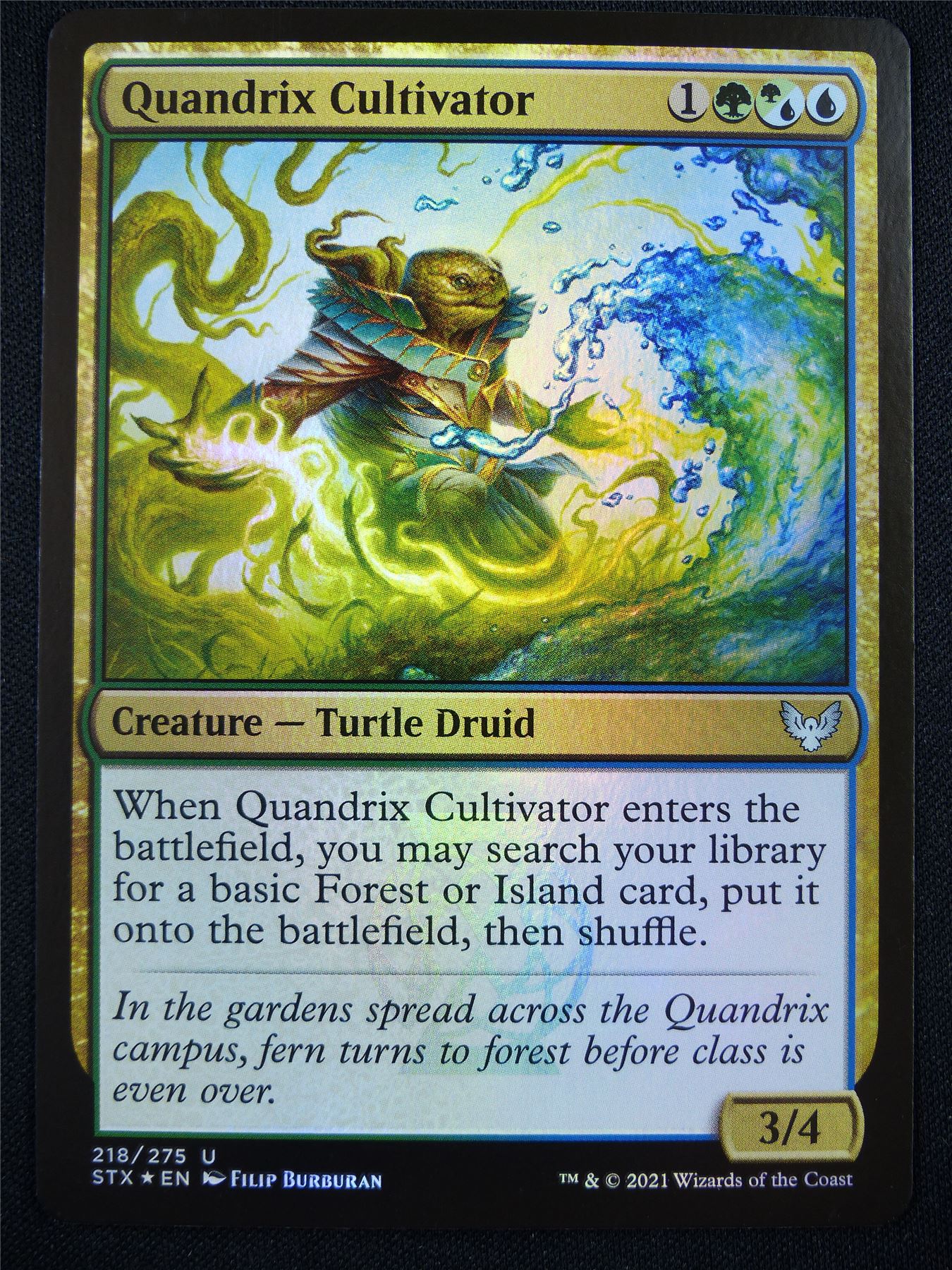 Quandrix Cultivator Foil - Mtg Card #1IM