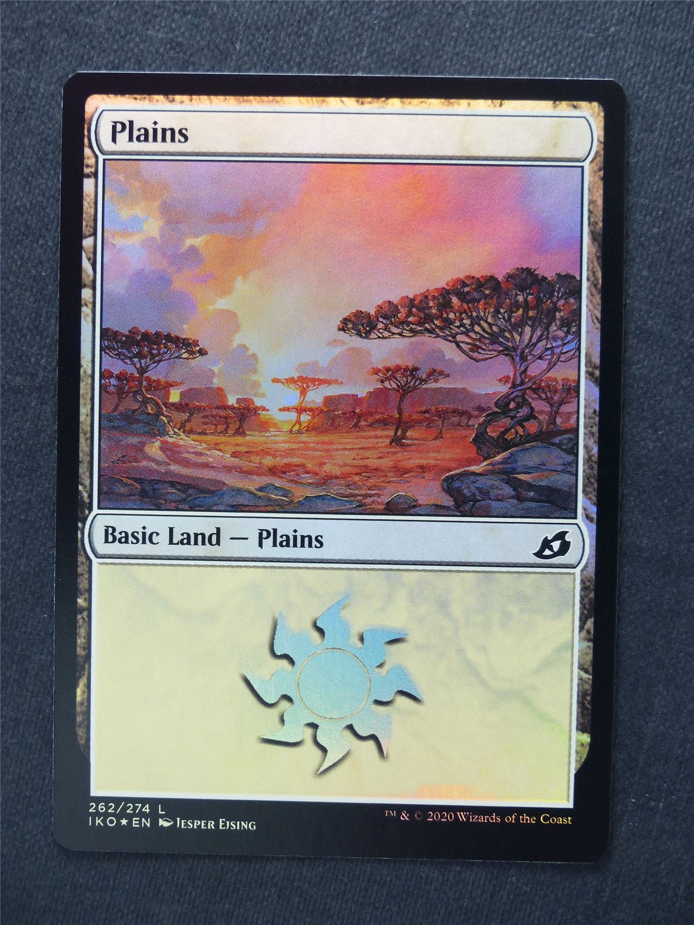 Plains 262/274 Foil - Mtg Magic Cards #XU