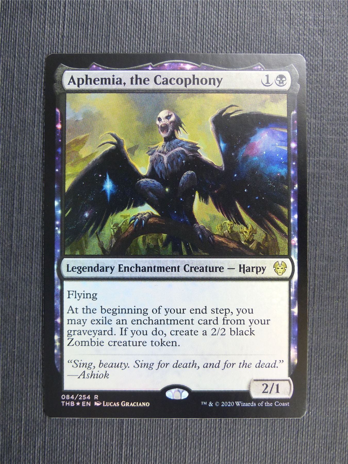 Aphemia the Cacophony Foil #3HS