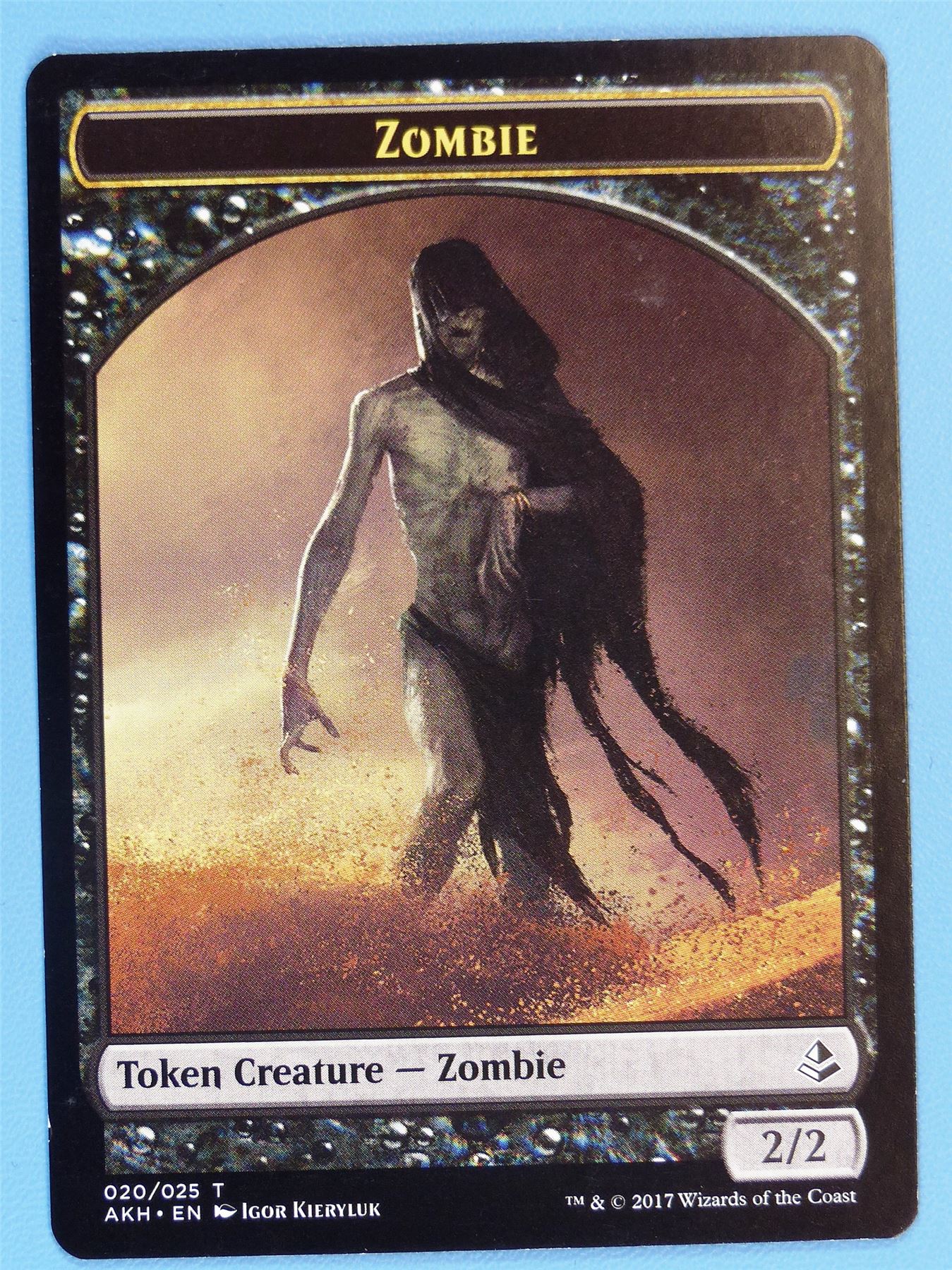 Zombie - Tokens - Mtg Card # 2J70 Archeron Zombie - Tokens - Mtg Card # 2J70 Archeron