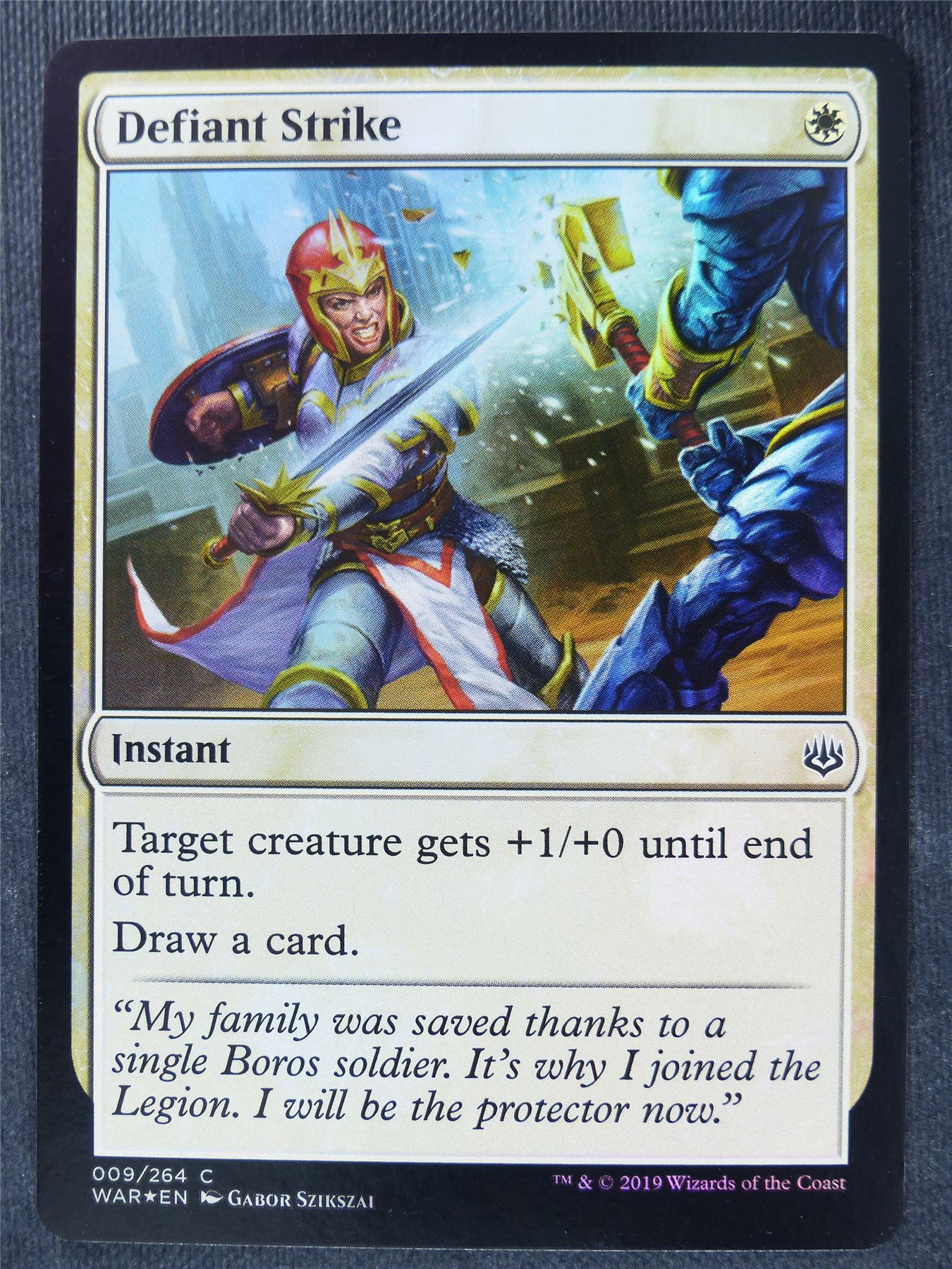 Defiant Strike Foil - Mtg Magic Cards #1YA