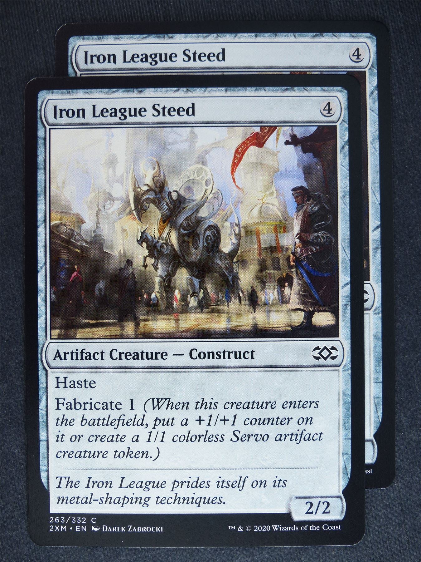 Iron League Steed x2 - Double Masters - Mtg Magic Cards #5U