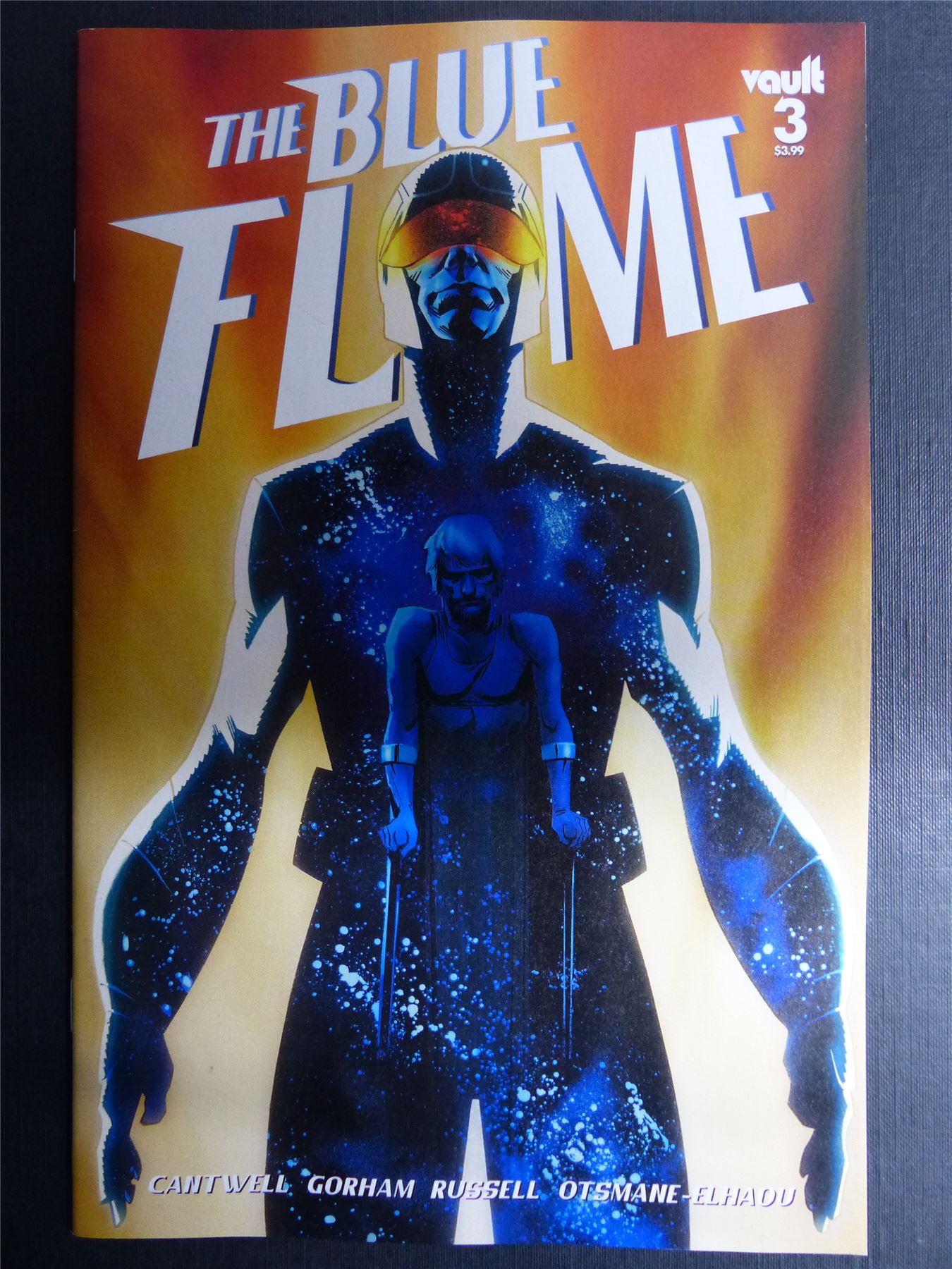 The BLUE Flame #3 - Aug 2021 - Vault Comics #1BZ