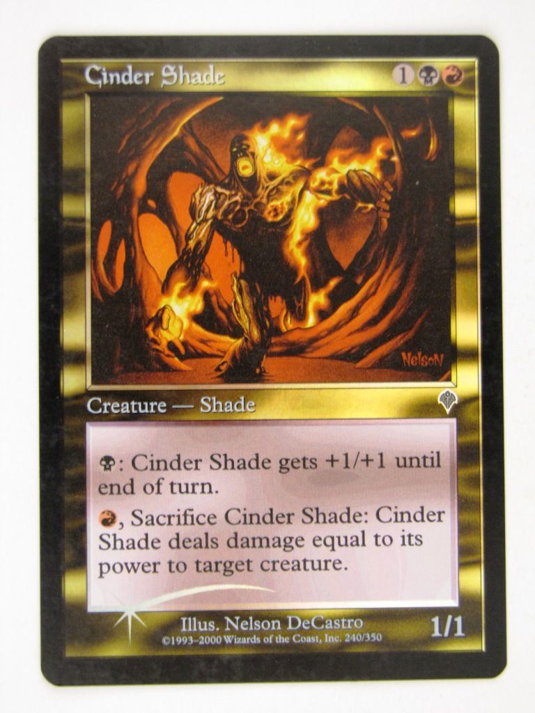 Mtg FOIL - CINDER SHADE - played