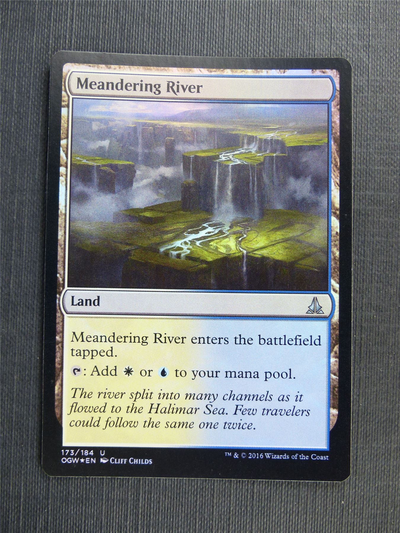 Meandering River Foil - Mtg Magic Cards #51P