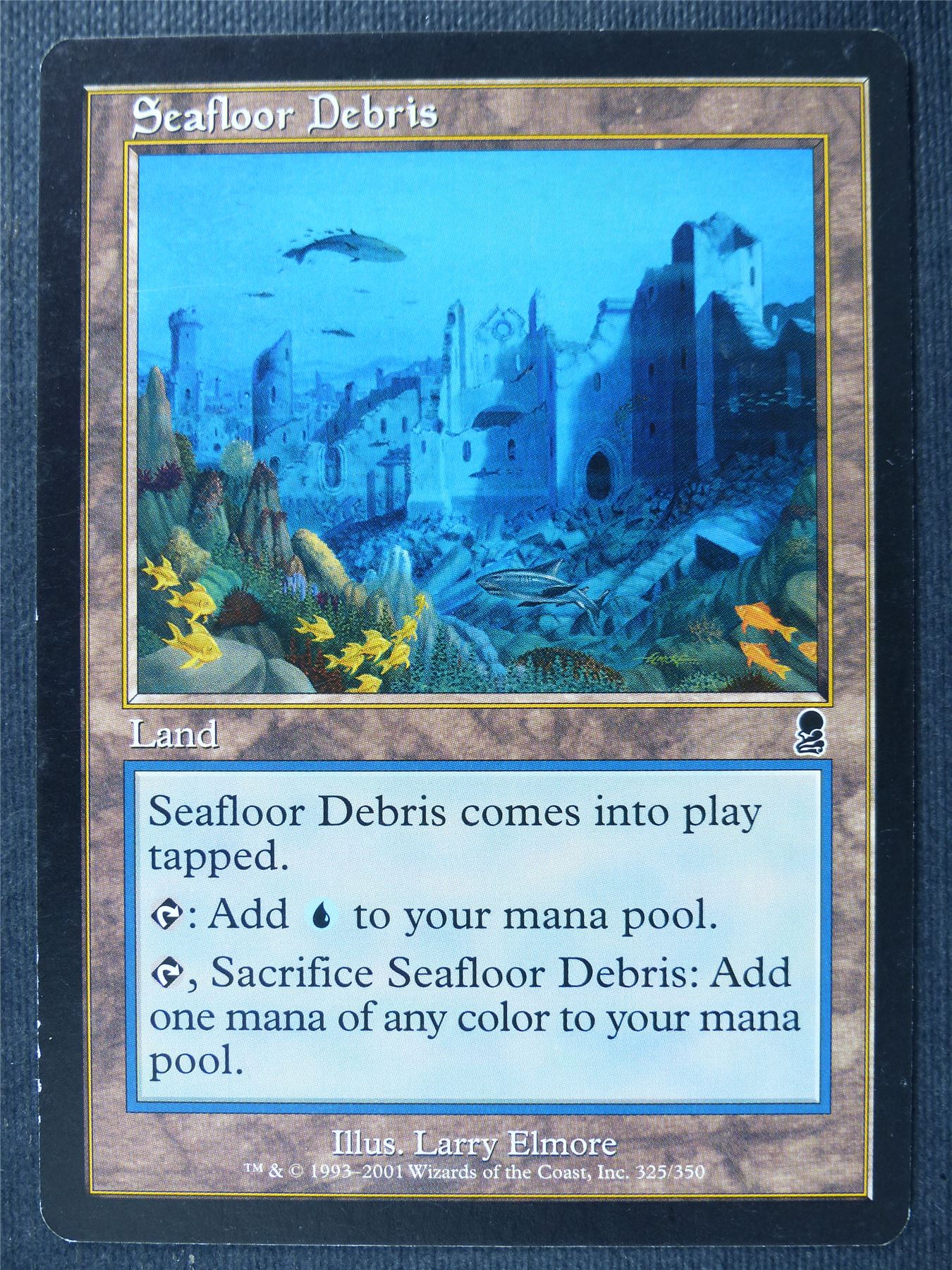 Seafloor Debris - Odyssey - Mtg Magic Cards #1B7