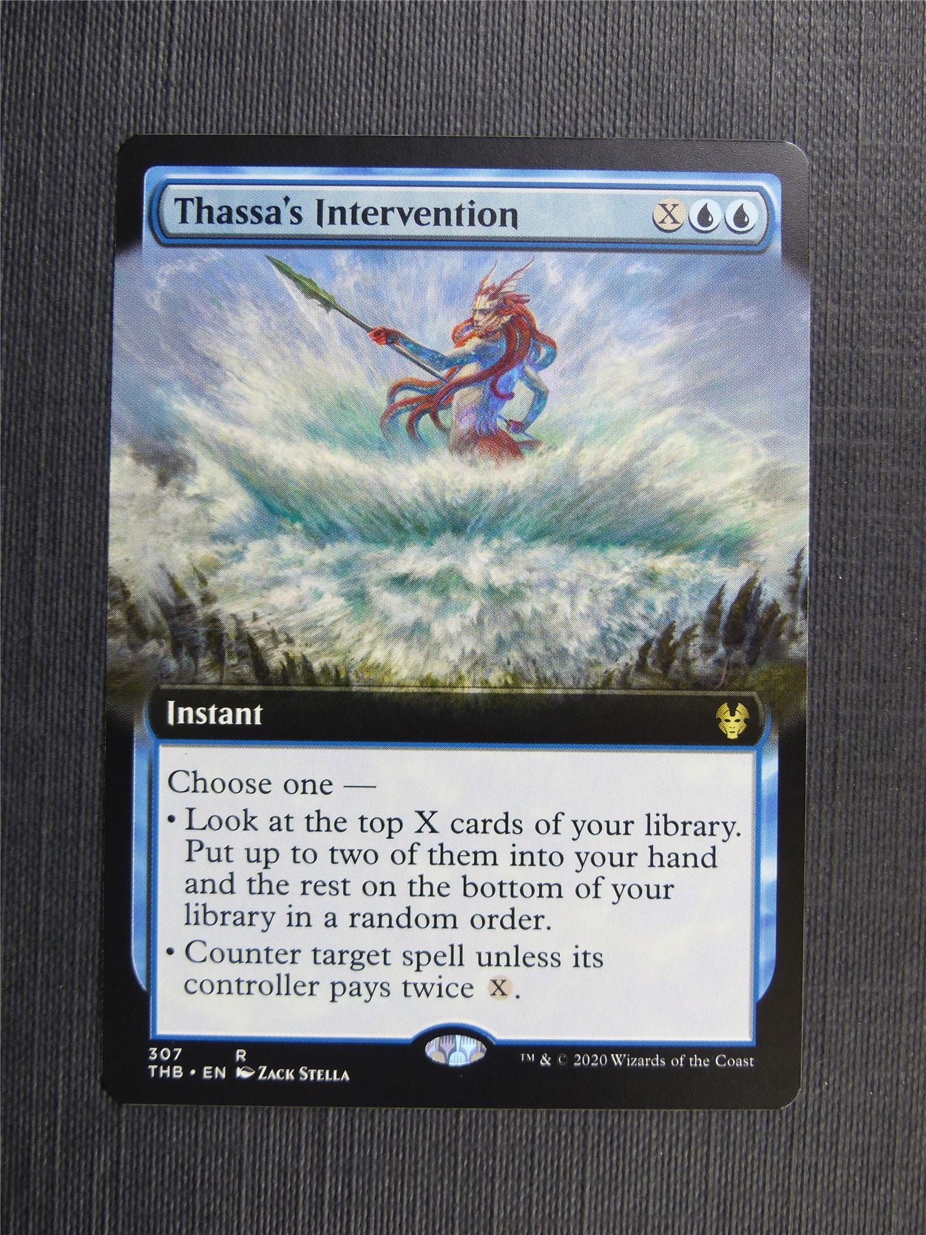 Thassa's Intervention Extended Art #3I1