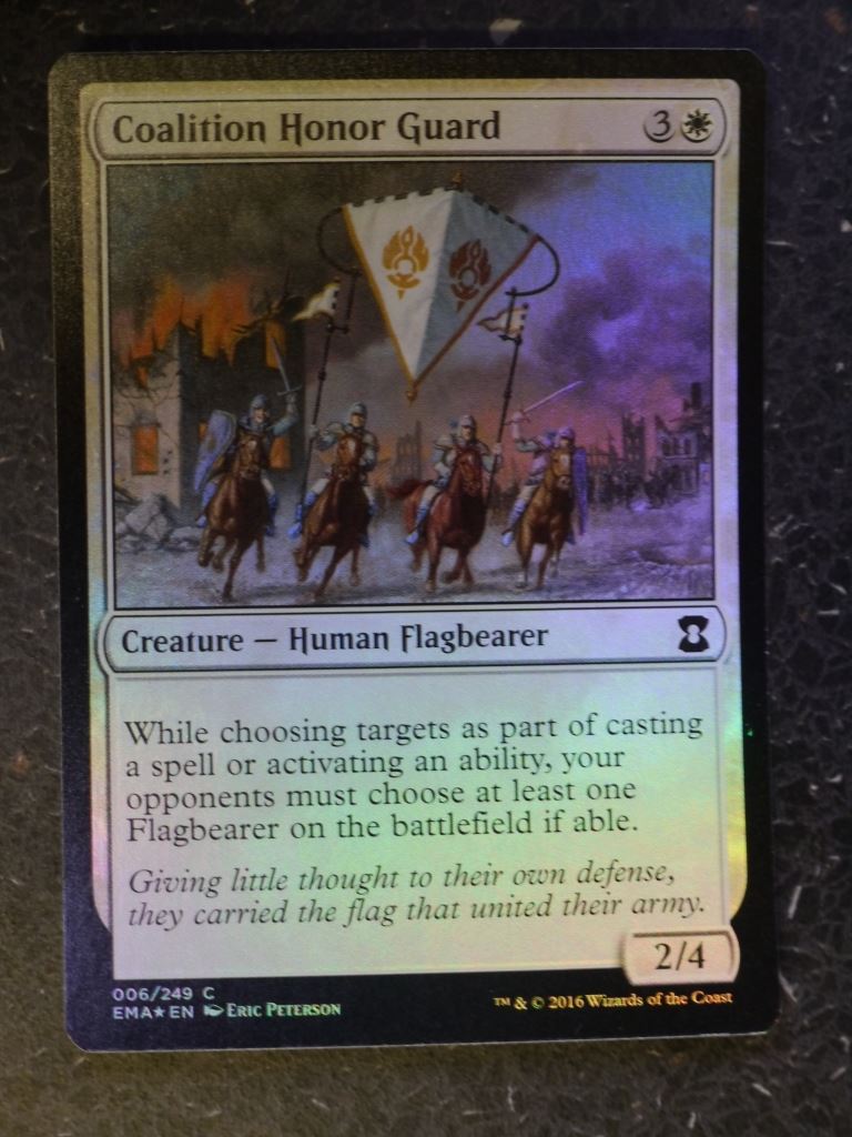 MTG Cards: COALITION HONOR GUARD FOIL # 9H29