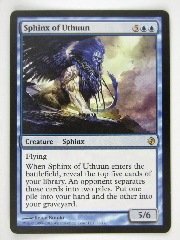 MTG played Cards: SPHINX OF UTHUUN # 13F91