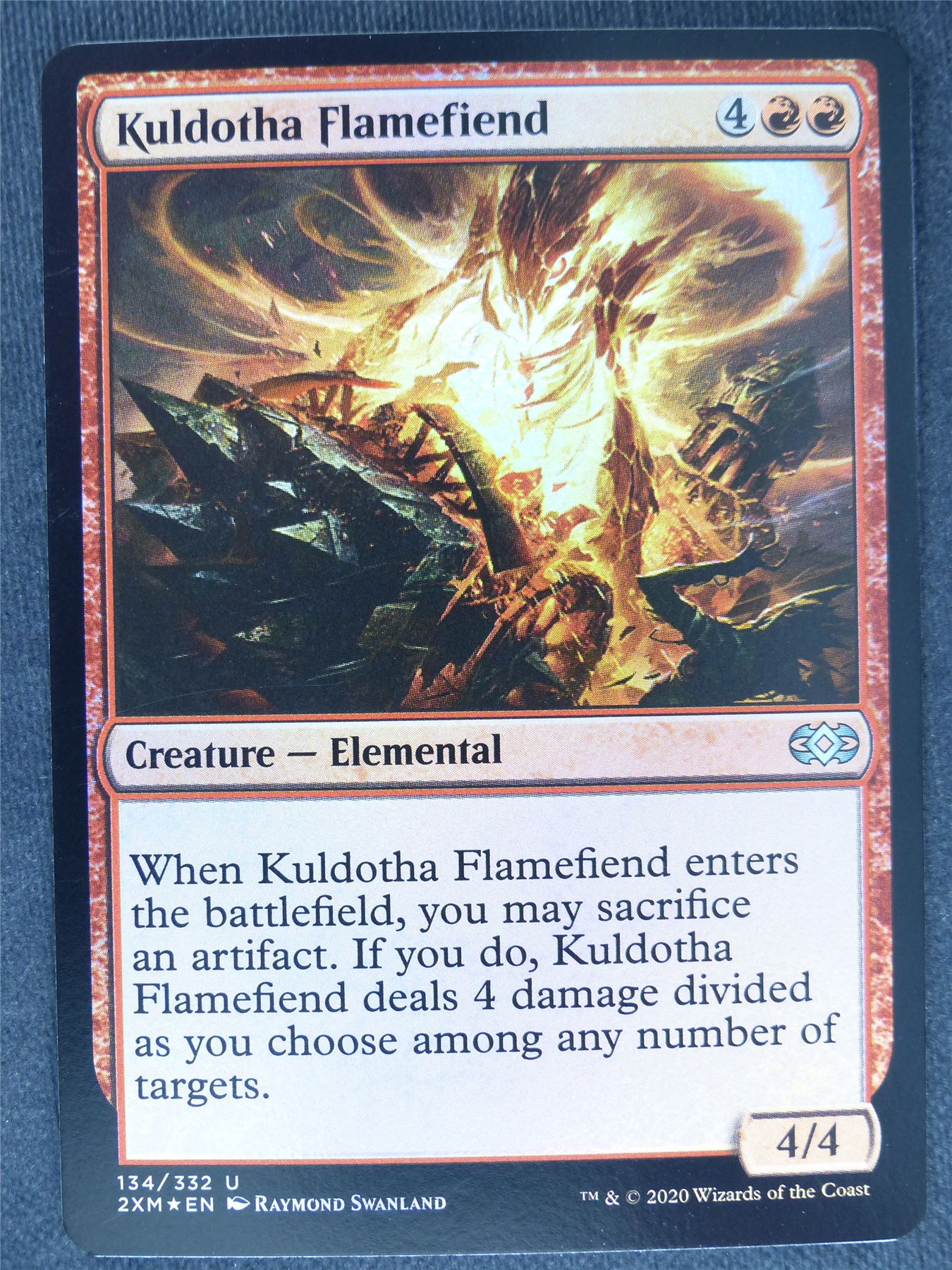Kuldotha Flamefiend Foil - Mtg Magic Cards #AZ