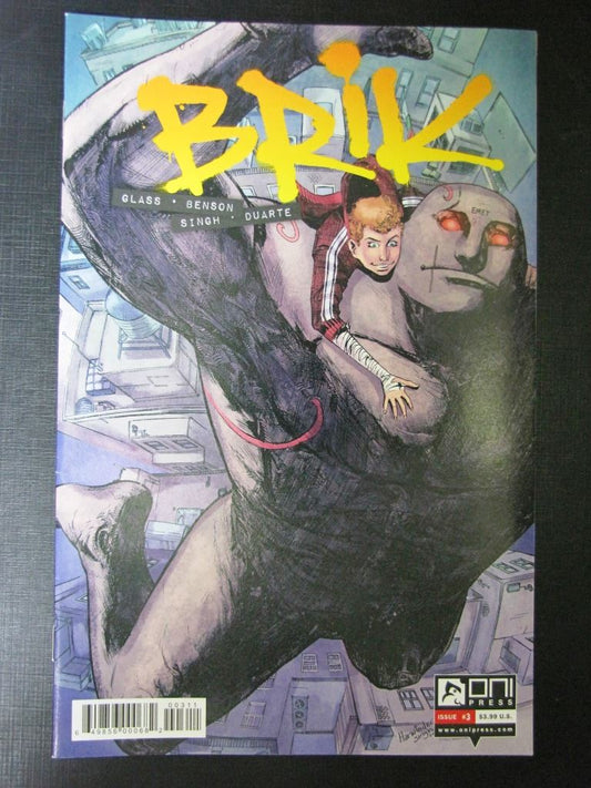 Brik #3 - Oni Press Comic # 6F21