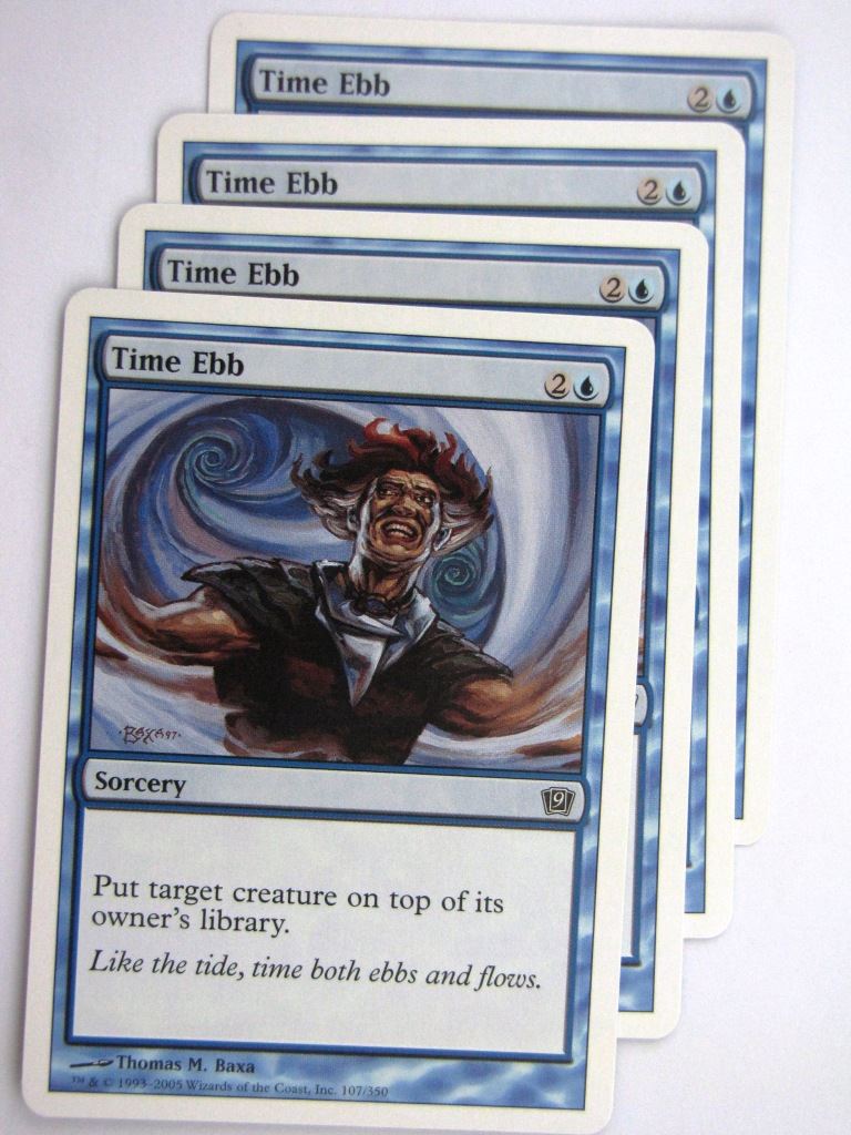 MTG Magic Cards: TIME EBB x4 # 27D98