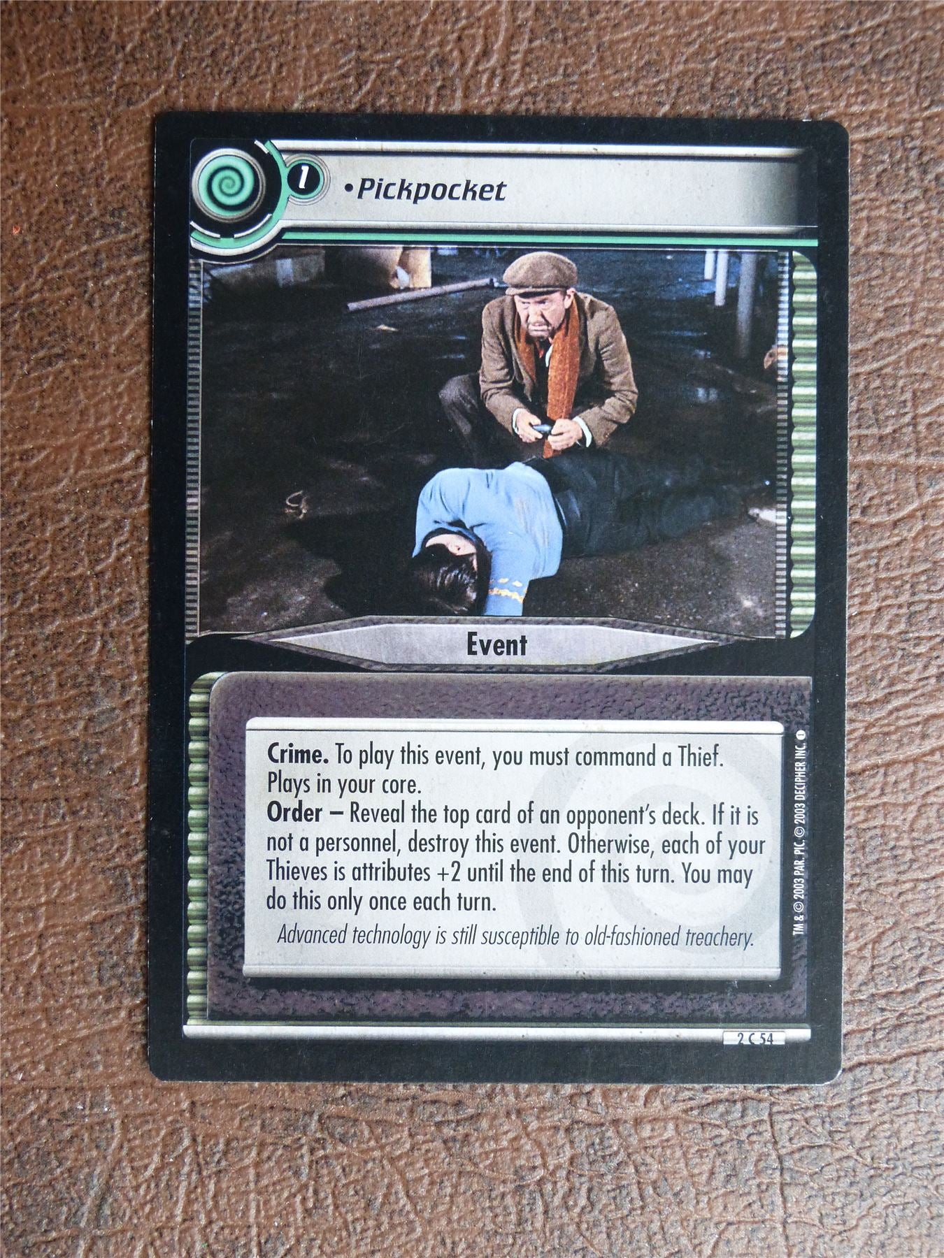 Pickpocket - Star Trek CCG TCG Card #XA