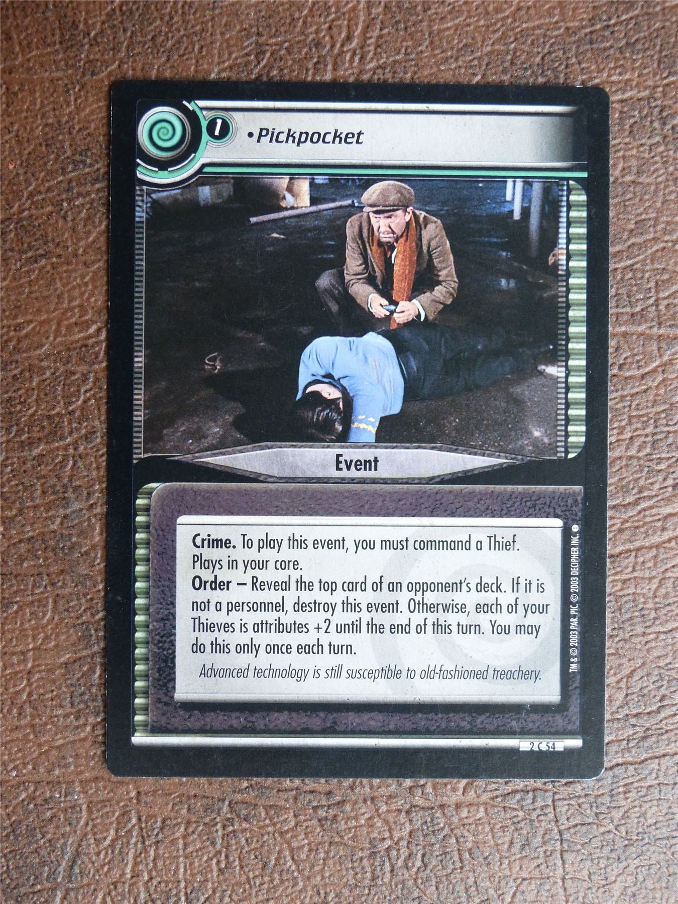 Pickpocket - Star Trek CCG TCG Card #XA