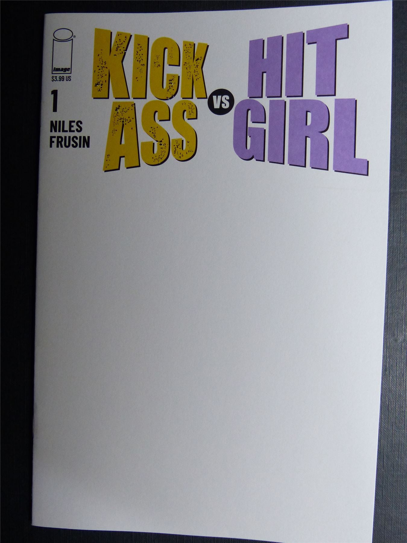 KICK Ass vs Hit Girl #1 Sketch Cover - Nov 2020 - Image Comics #JN