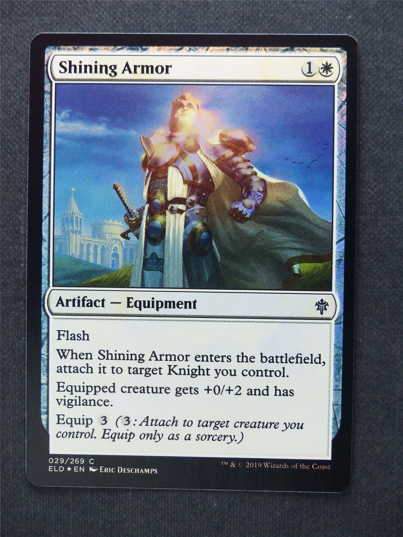 Shining Armor Foil - Mtg Magic Cards #KF