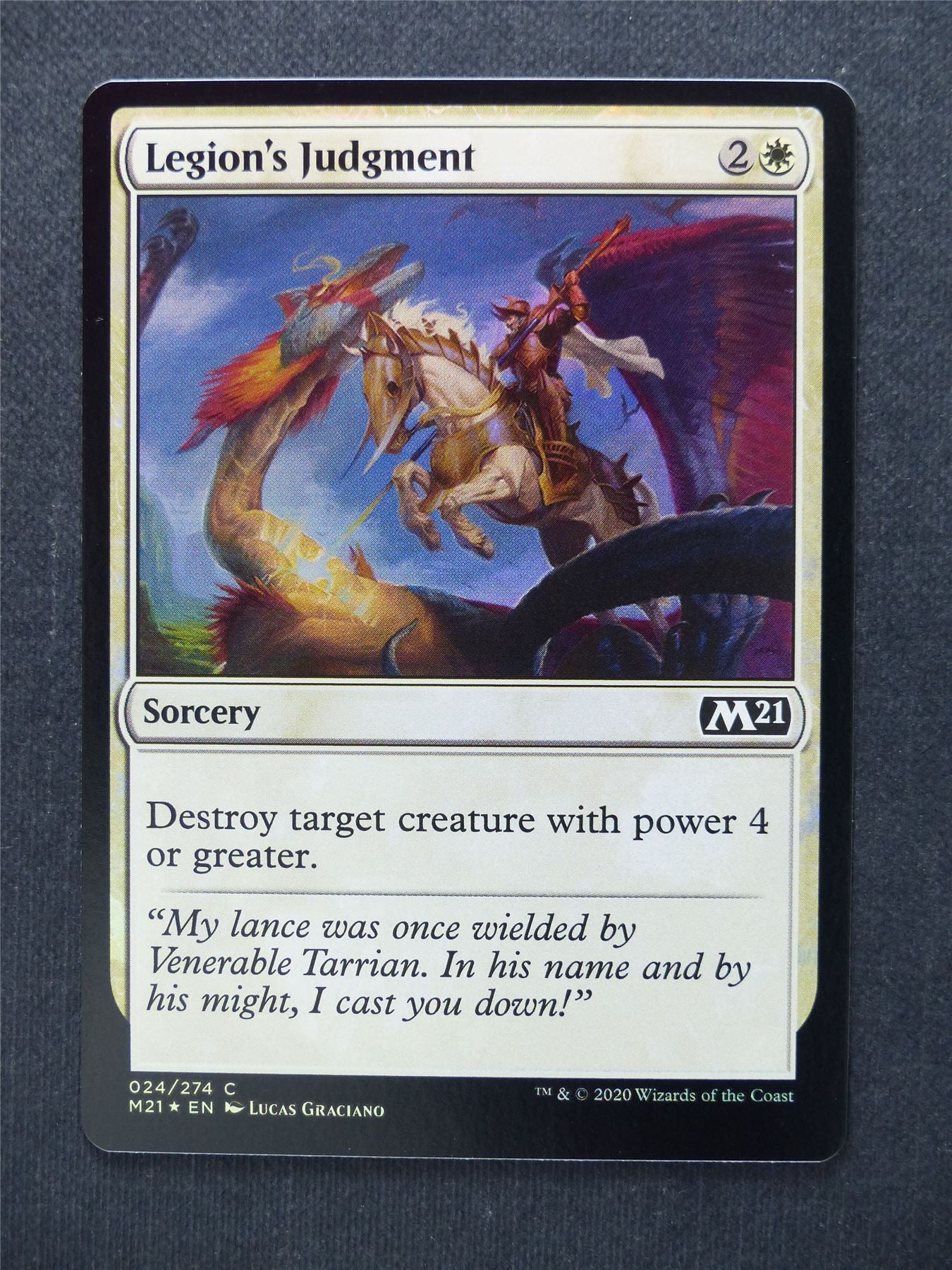Legion's Judgment Foil - Mtg Magic Cards #JV
