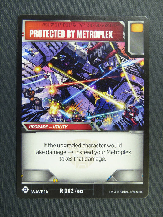 Protected by Metroplex R 002/003 - Transformers Cards #24P