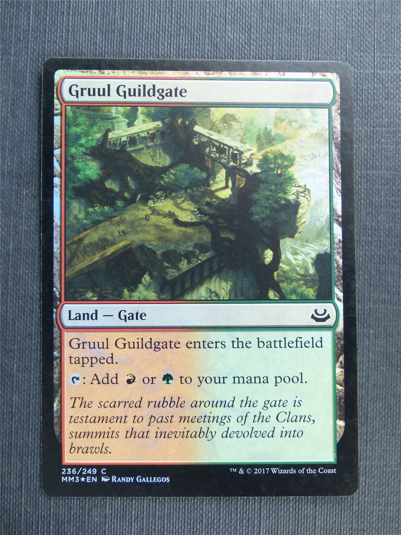 Gruul Guildgate Foil - Mtg Magic Cards #4D6