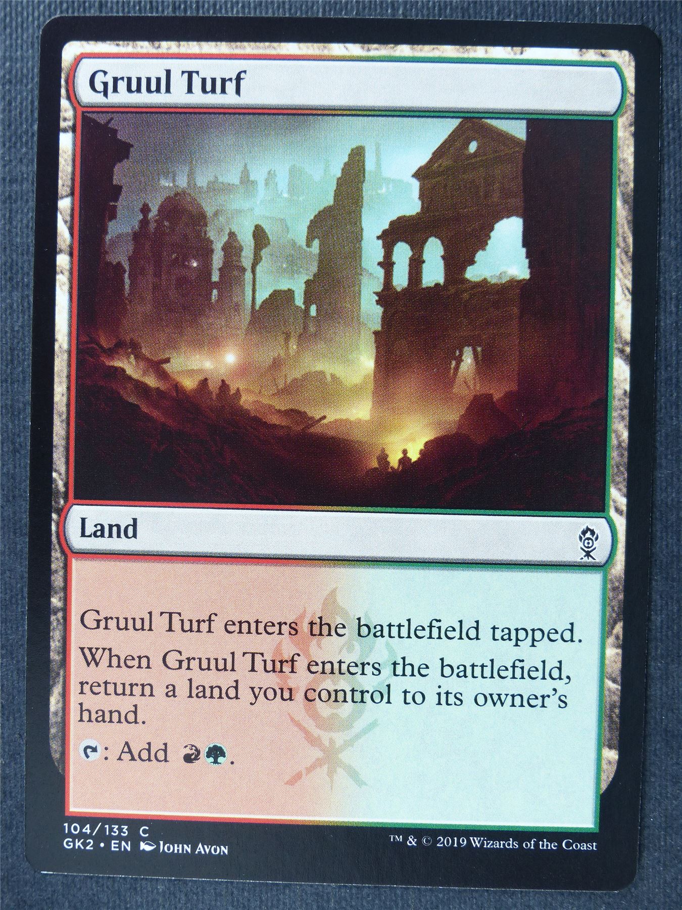 Gruul Turf - Mtg Card #1OR