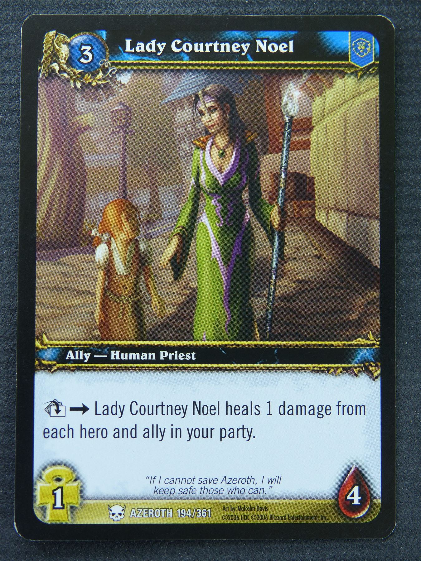Lady Courtney Noel - Common - World Of Warcraft #1G6