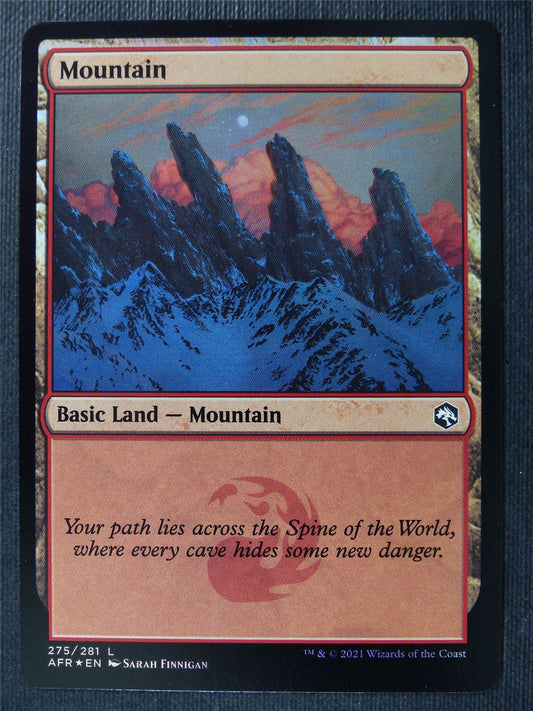 Mountain 275/281 Foil - AFR - Mtg Card #2CG