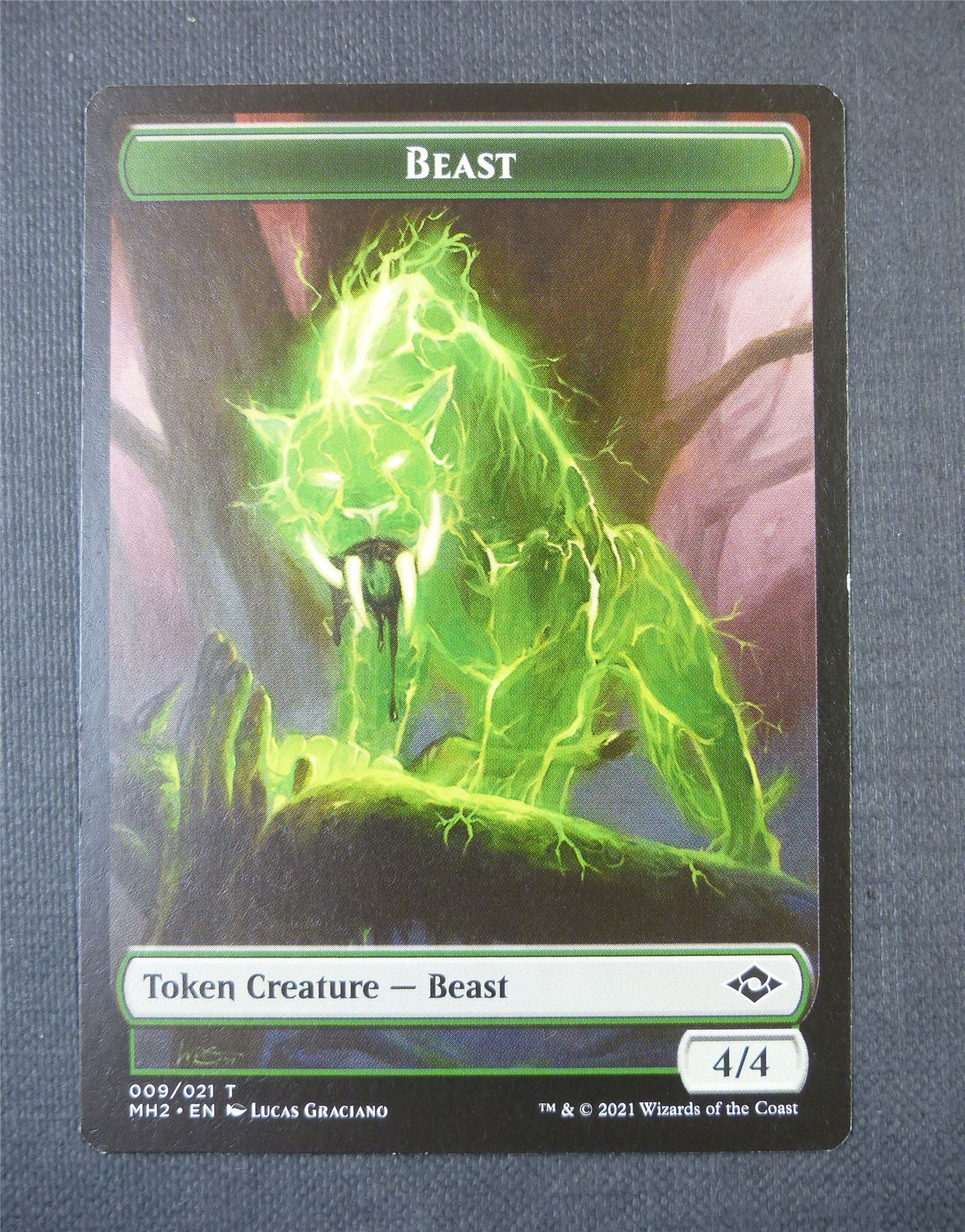 Beast - Token - Mtg Card #4ZG