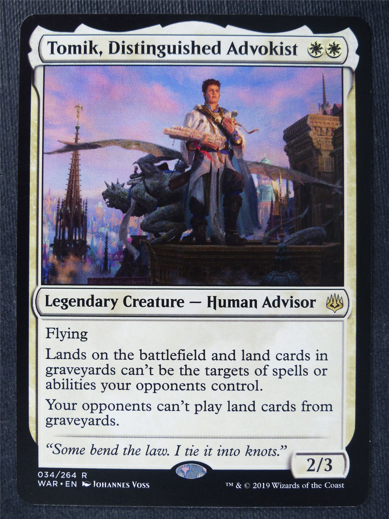 Tomik Distinguished Advokist - Mtg Magic Cards #RD