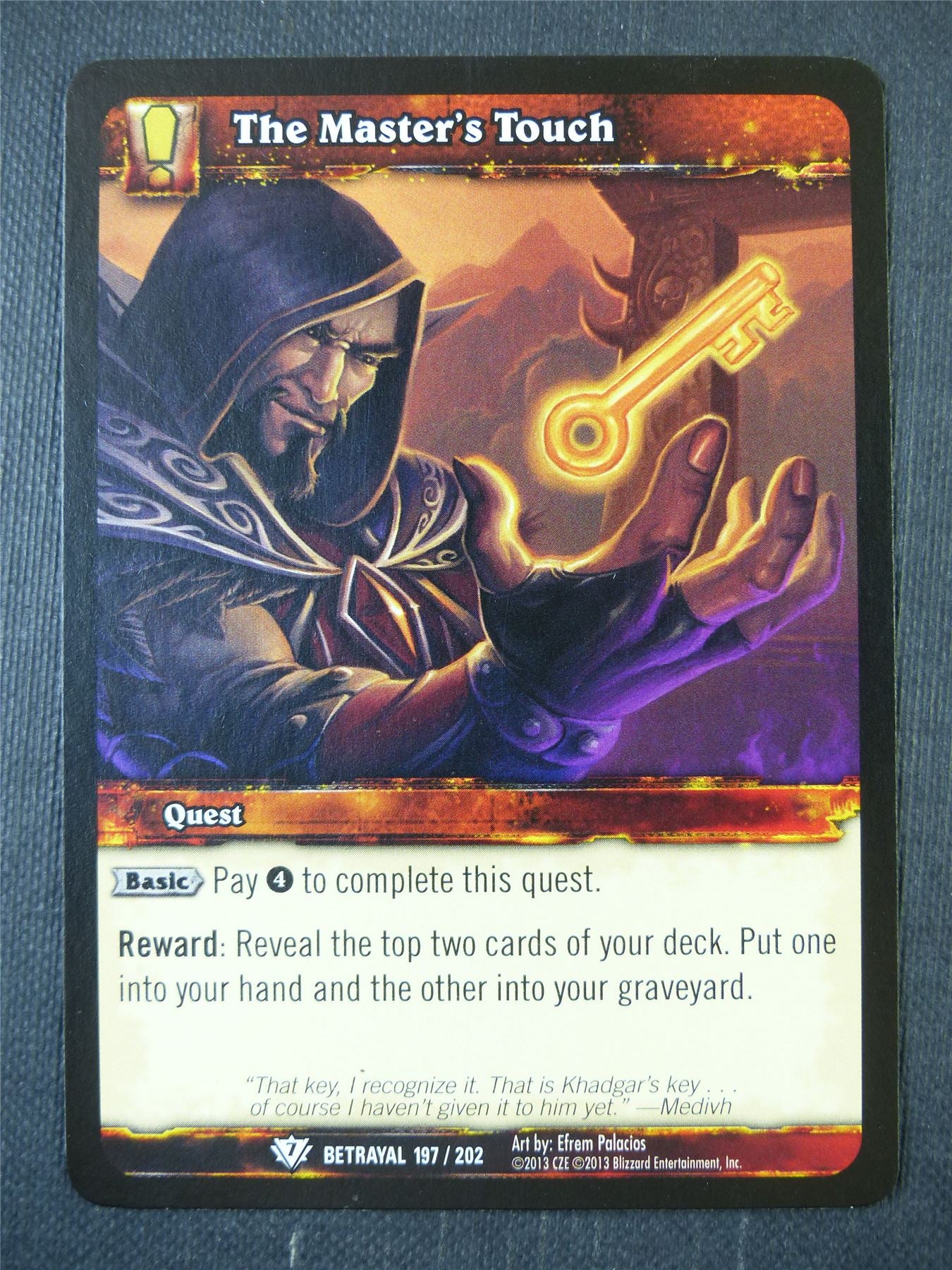The Master's Touch 197/202 - WoW Card #17S