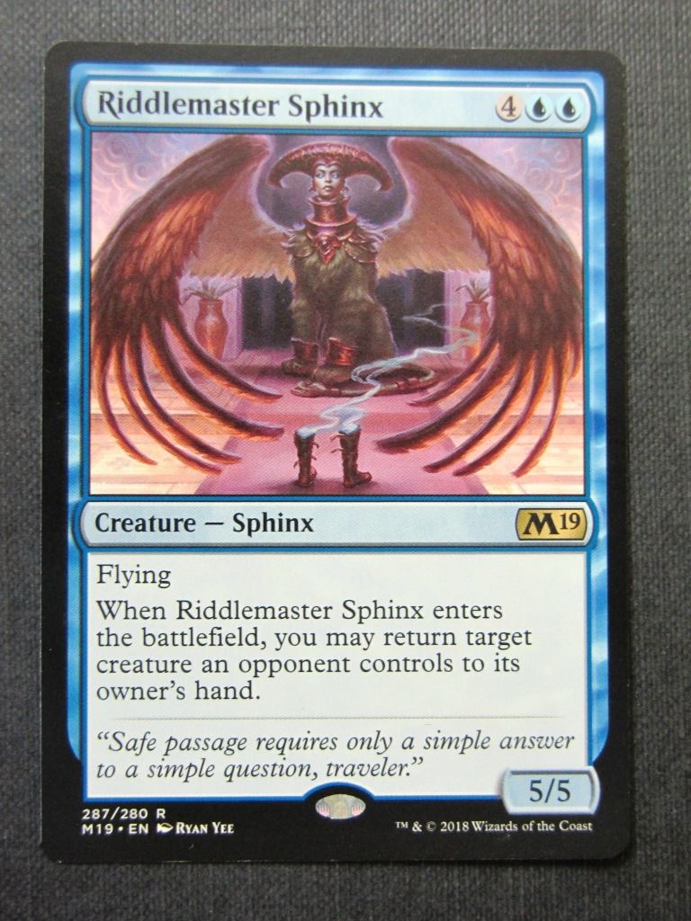 Riddlemaster Sphinx - Mtg Magic Cards #XT
