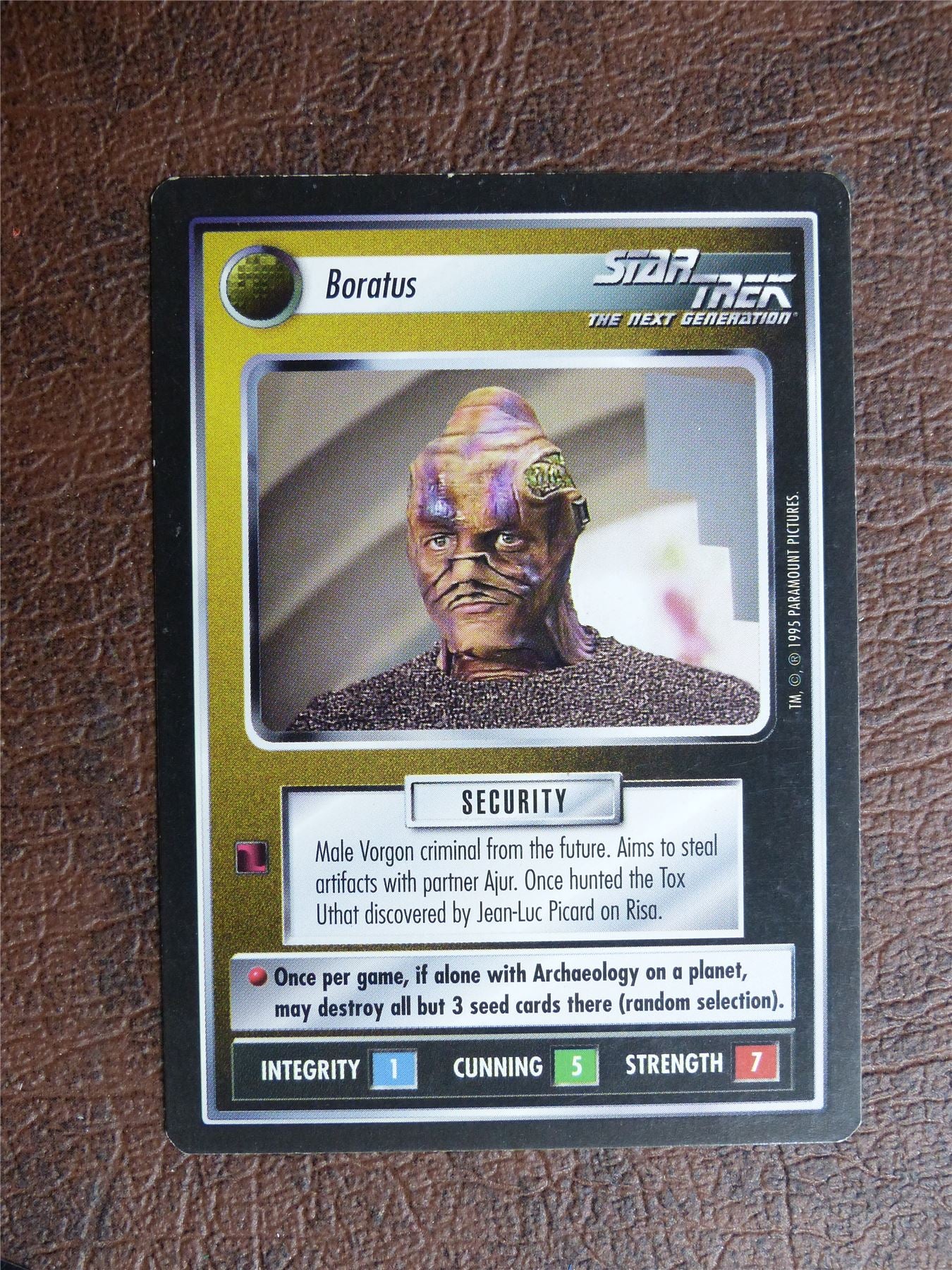 Boratus - Star Trek CCG TCG Card #WA