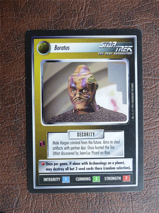 Boratus - Star Trek CCG TCG Card #WA