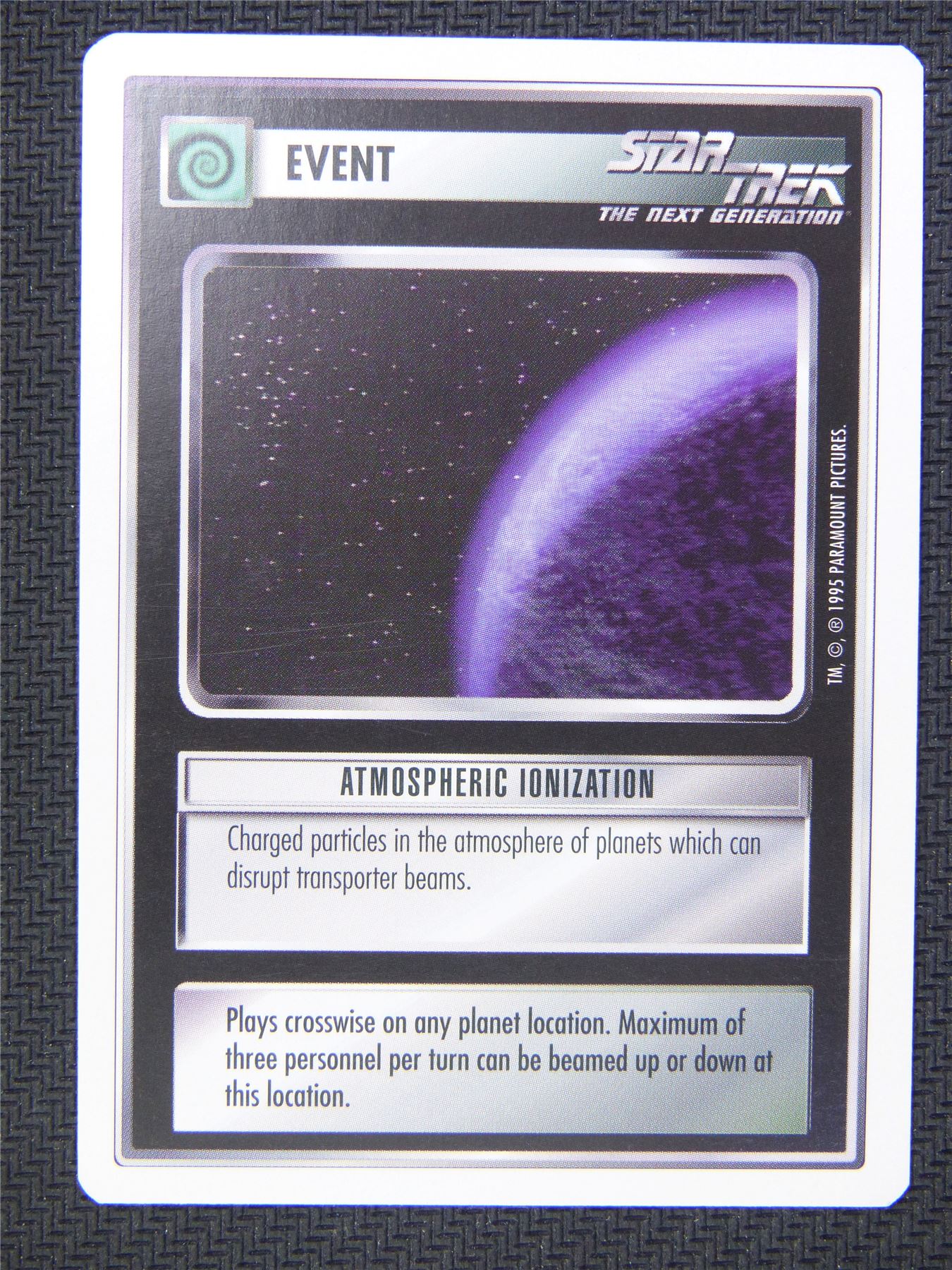 Event Atmospheric Ionization - Star Trek CCG Next Gen #4WO