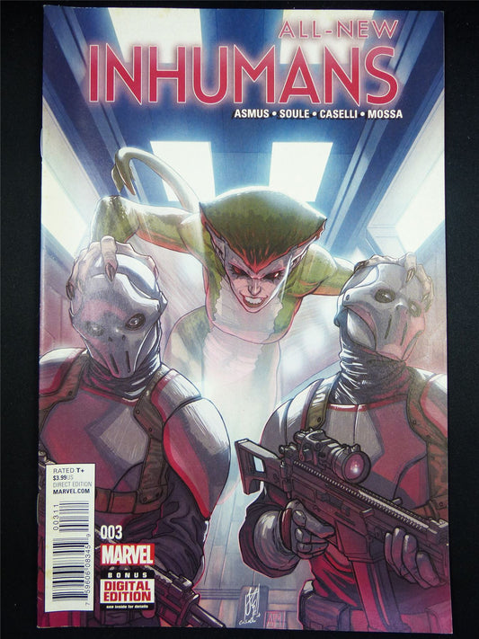 All-New INHUMANS #3 - Marvel Comic #LR