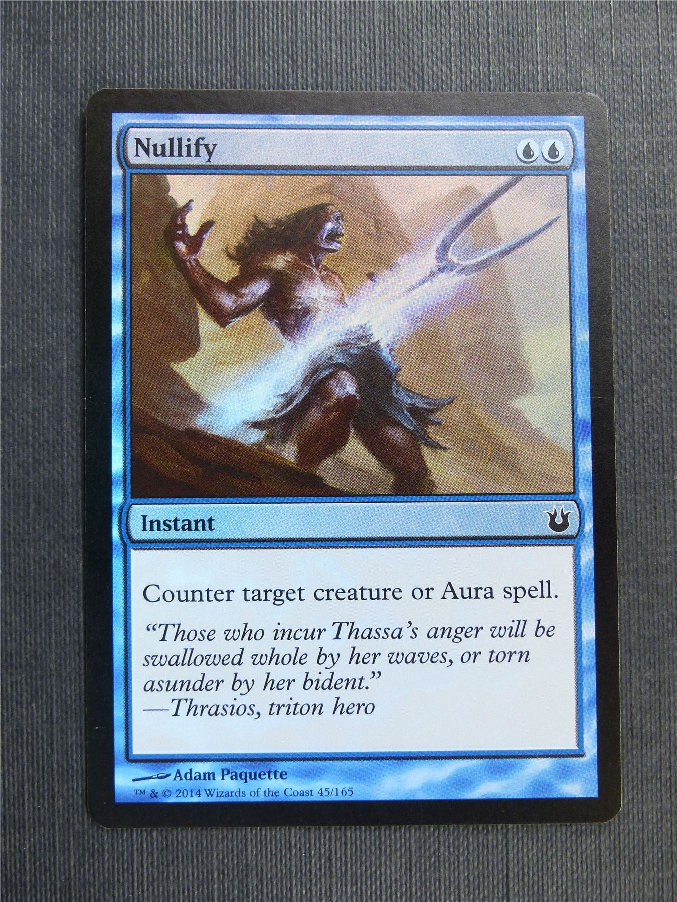 Nullify Foil - Mtg Magic Cards #4A8