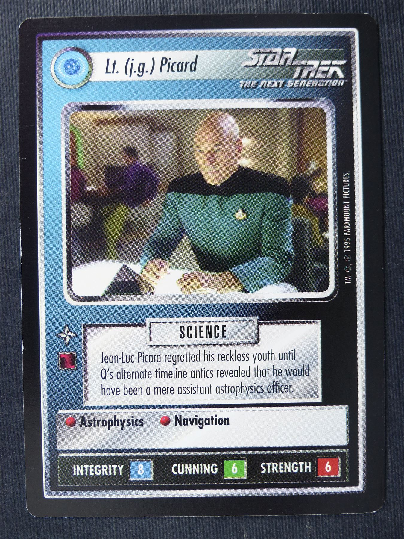 Lt. j.g. Picard - NG - Star Trek Cards #147